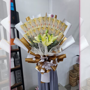 Arm Arrangement with Imported Flowers - Image 6