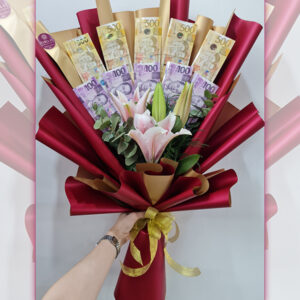 Arm Arrangement with Imported Flowers - Image 13