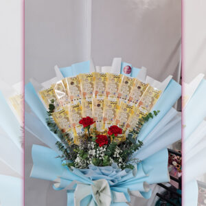 Arm Arrangement with Imported Flowers - Image 8
