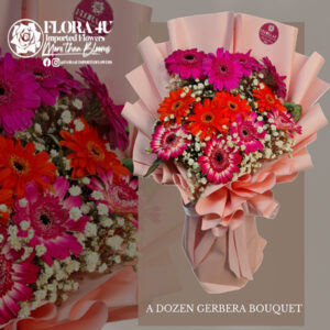 Dozen Gerbera Bouquet