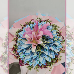 Round Arrangement with Imported Flowers