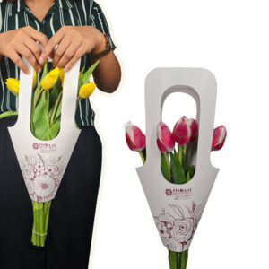 Flora Handy Bag of Tulips - Image 2
